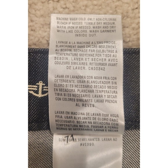 NWT Dockers The Khaki Hello Smooth 16Medium Straight Leg Dark Jeans Pants - Picture 7 of 11